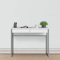 Function Desk - White Gloss