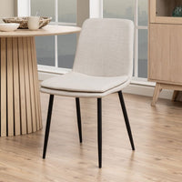 Becca Set of 4 Dining Chairs - Beige