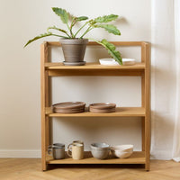 Ludza Bookcase - Oak