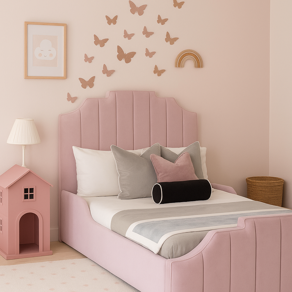 Decor Upholstered Kids Bed