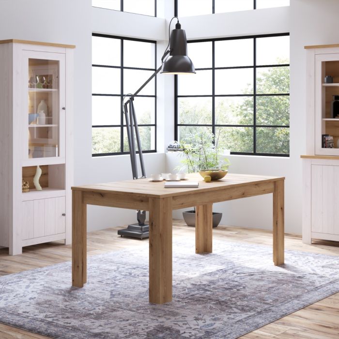 Celesto Extending 6-8 Seater Dining Table - Oak