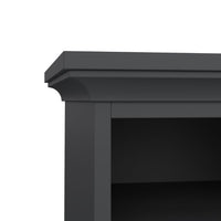 Paris 2 Drawers Bedside Table - Matt Grey