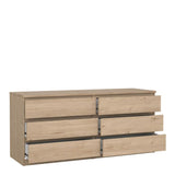 Naia 6 Drawers Chest - Oak