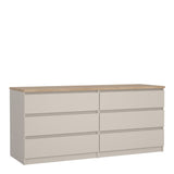 Naia 6 Drawers Chest - Cashmere