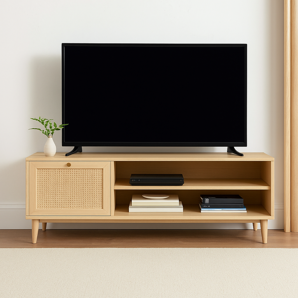 Calasetta TV Unit -  Rattan