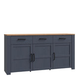 Bohol Sideboard - Navy & Oak