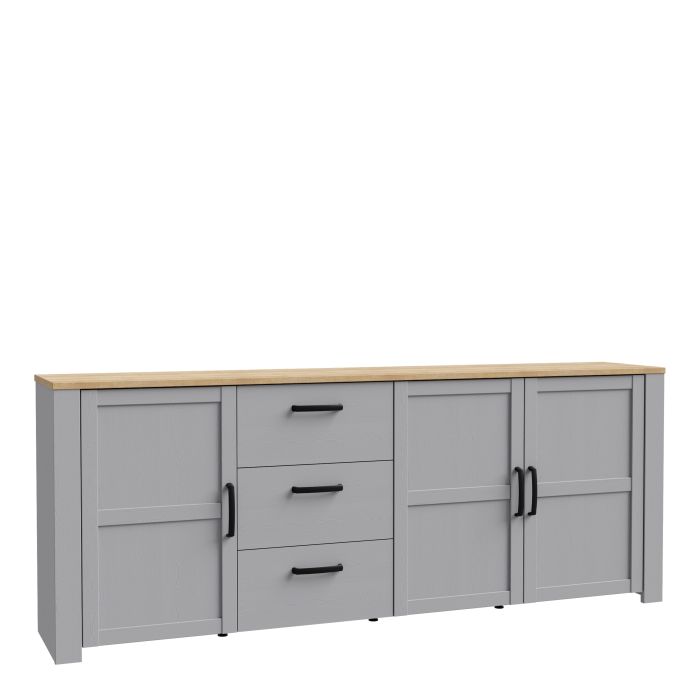 Bohol Sideboard - Grey & Oak