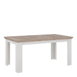 Illopa Extendable 6-8 Seater Dining Table -  Oak & Snowy Oak