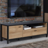 High Rock TV Unit - Oak