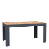Bohol Extendable 6-8 Seater Dining Table - Navy & Oak