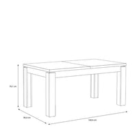Trondheim 8 Seater Extending Dining Table - Artisan Oak