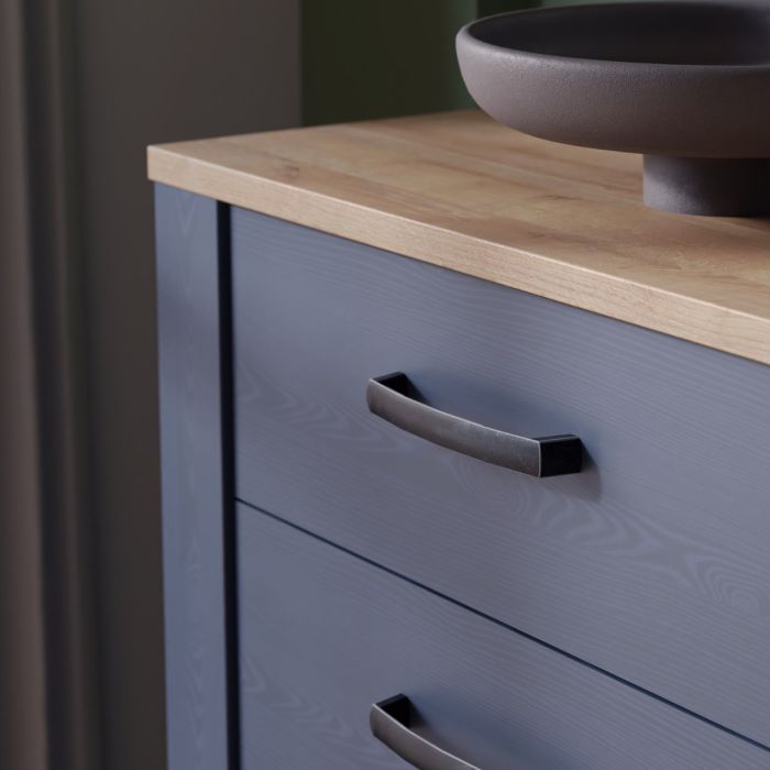 Bohol 3 Drawers Chest - Navy