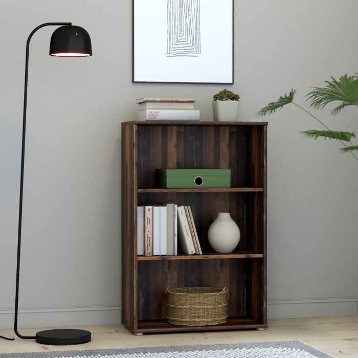 Essential Bookcase - Vintage Oak