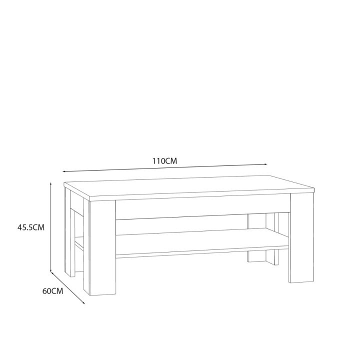 Grafton Coffee Table - Oak
