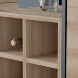 High Rock 3 Drawers Chest - Oak