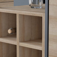 High Rock 3 Drawers Chest - Oak