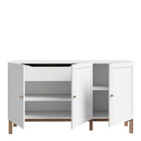 Wensley Sideboard - Light Grey & Oak