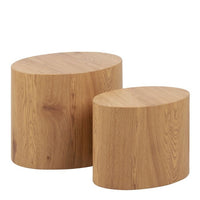 Mice Coffee Table - Oak Set of 2