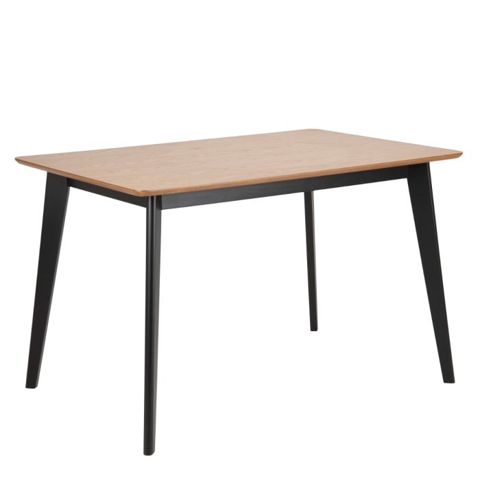 Oak Roxby Dining Table with 4 Oak Dining Chairs