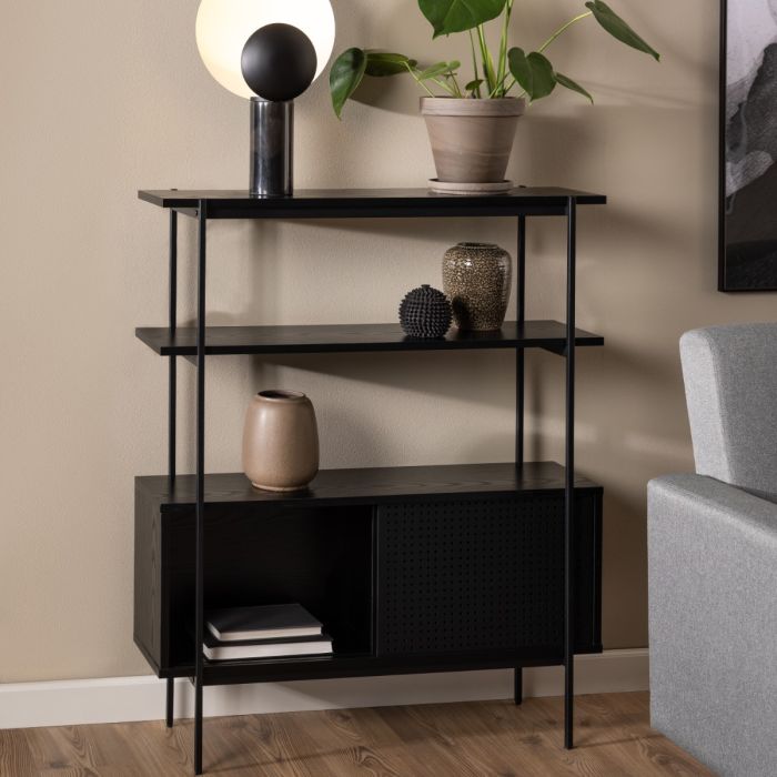 Angus Bookcase - Black