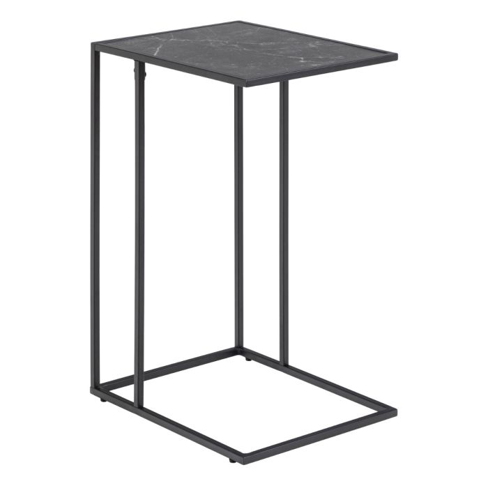 Infinity Side Table - Matt Black