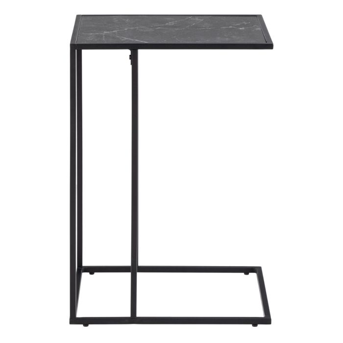 Infinity Side Table - Matt Black