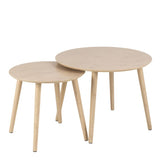 Roslin Set of 2 Coffee Tables - Bamboo