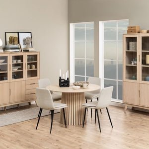Becca Set of 4 Dining Chairs - Beige