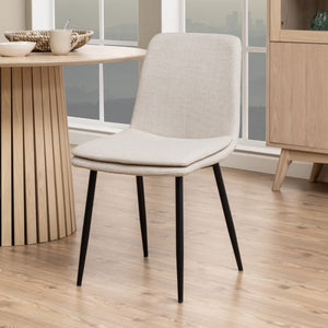 Becca Set of 4 Dining Chairs - Beige