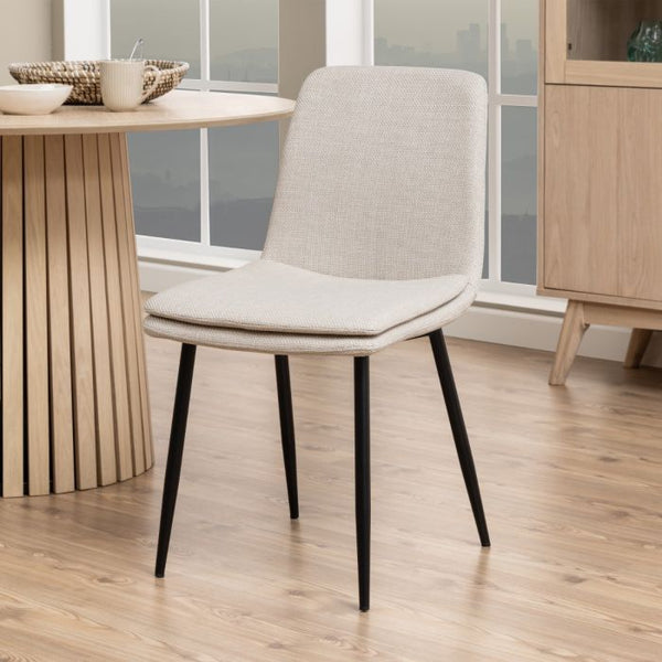 Becca Set of 4 Dining Chairs - Beige
