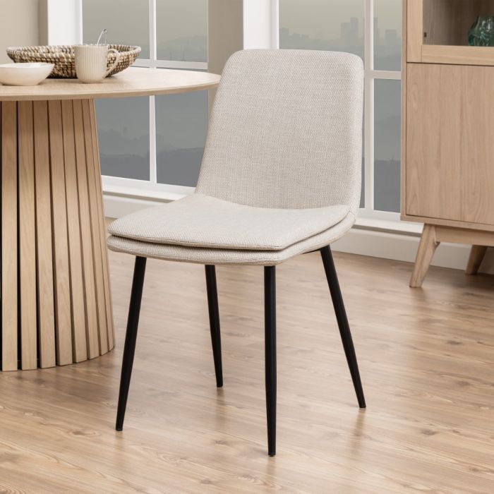 Becca Set of 4 Dining Chairs - Beige