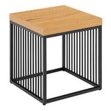 Strington Side Table - Black-Oak