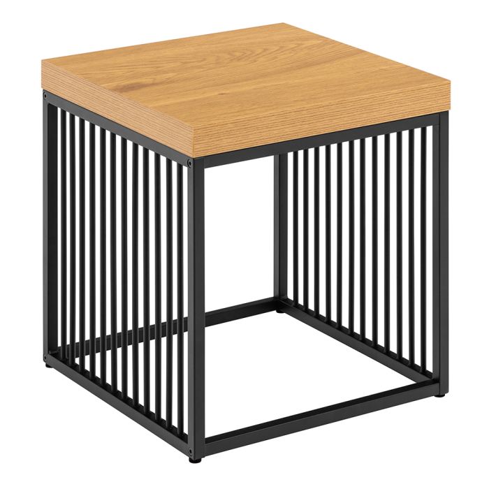 Strington Side Table - Black-Oak