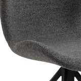 Batilda Swivel Set of 2 Dining Chairs - Cream