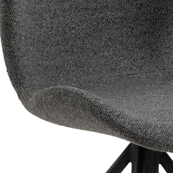 Batilda Swivel Set of 2 Dining Chairs - Cream