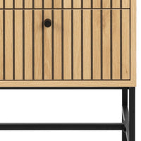 Albany 2 Drawers Bedside Table - Oak
