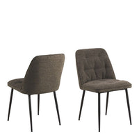 Brooke Set of 2 Dining Chairs - Beige