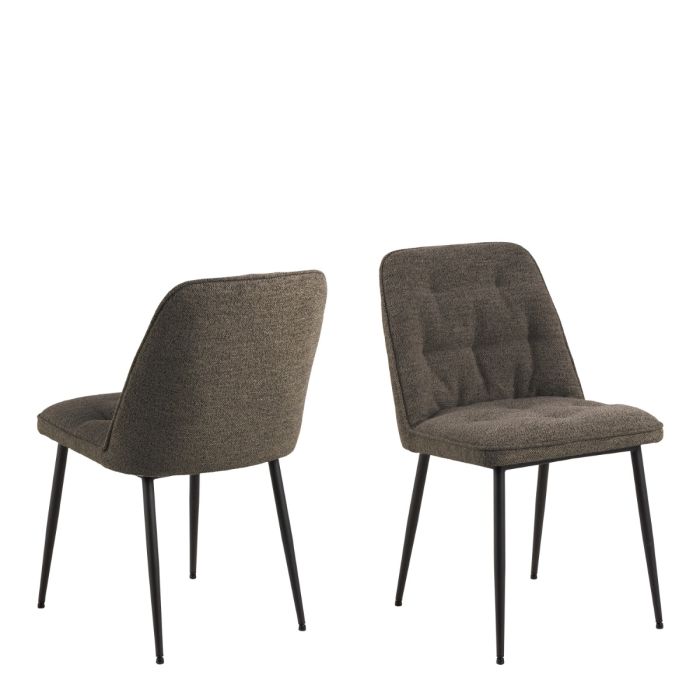 Brooke Set of 2 Dining Chairs - Beige