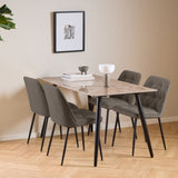 Brooke Set of 2 Dining Chairs - Beige