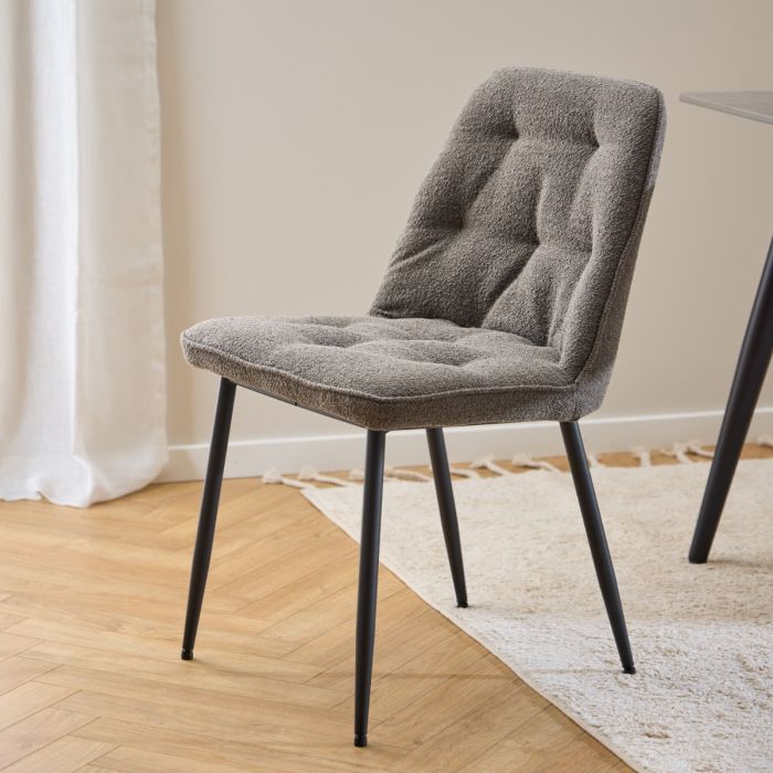 Brooke Set of 2 Dining Chairs - Beige