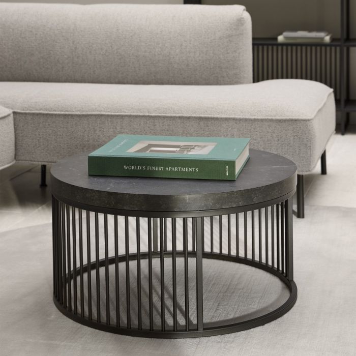 Strington Coffee Table - Matt Black