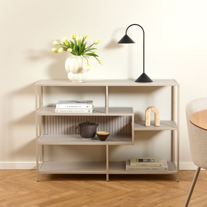 Seaford Bookcase - Grey