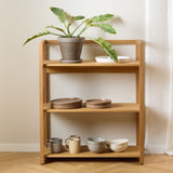 Ludza Bookcase -  Oak