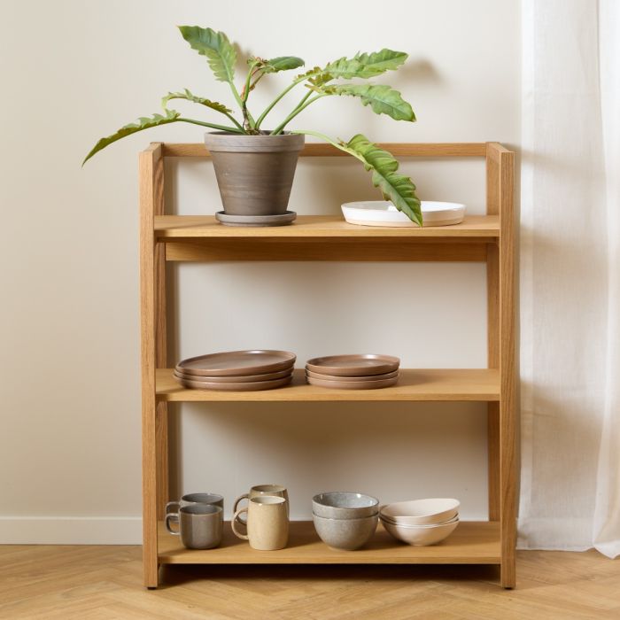 Ludza Bookcase -  Oak