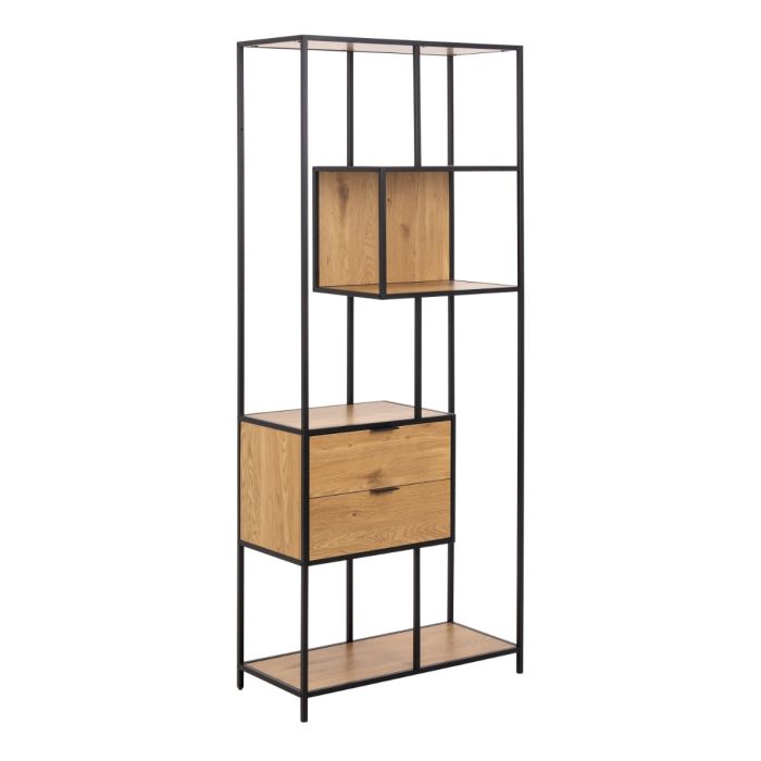 Seaford Bookcase - Wild Oak