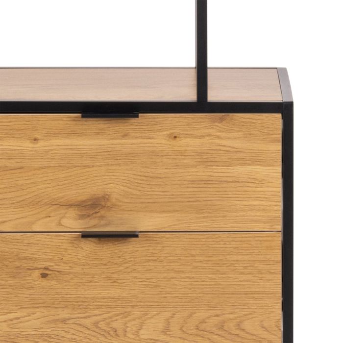 Seaford Bookcase - Wild Oak
