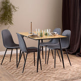 Celia Set of 4 Dining Chairs - Light Grey