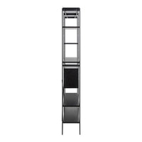 Angus Tall Book Case - Black