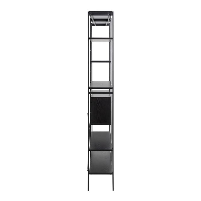 Angus Tall Book Case - Black