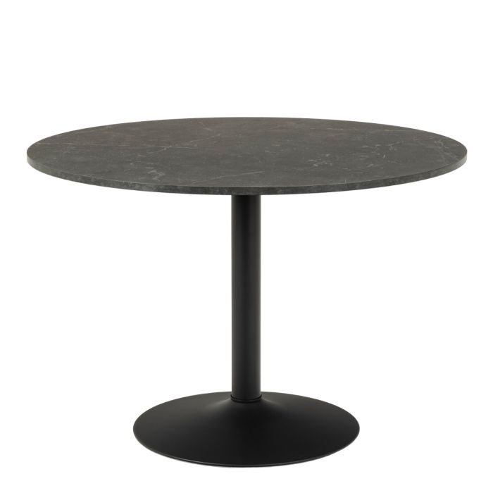 Ibiza 4 Seater Dining Table -  Black